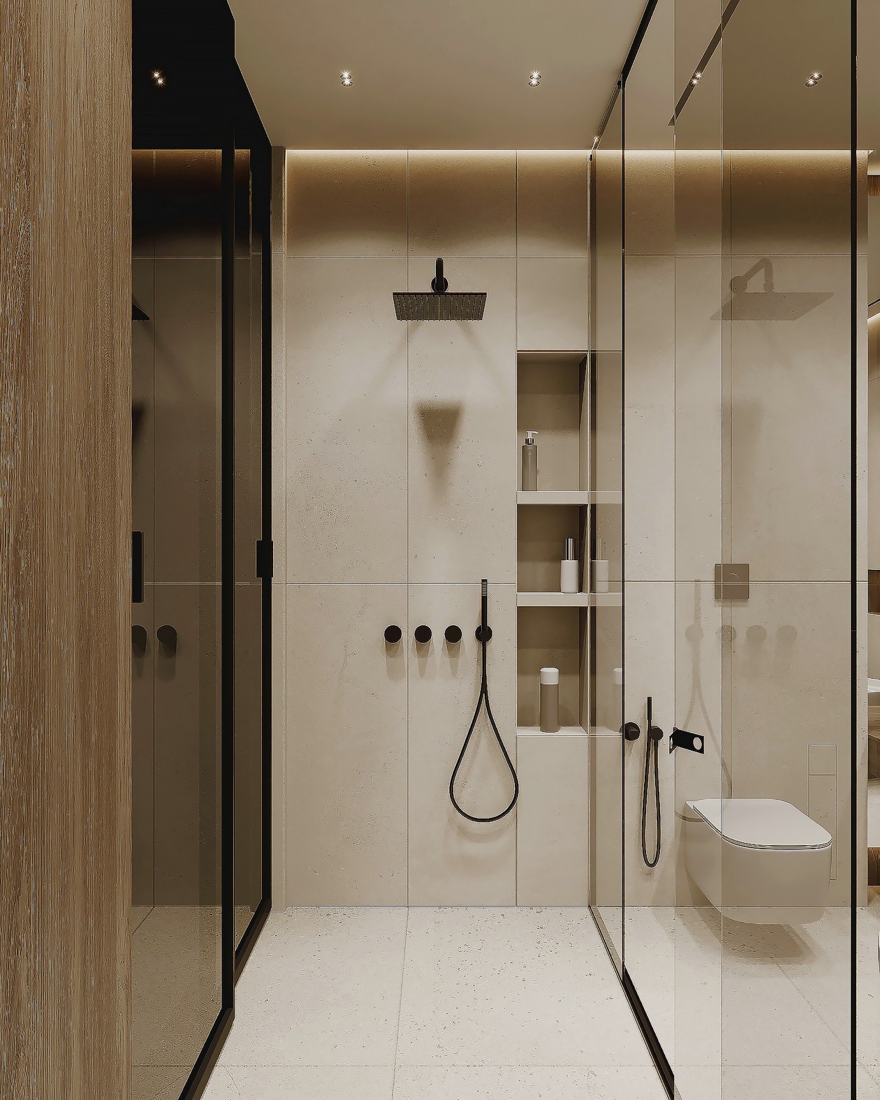 100㎡简约风住宅设计-21