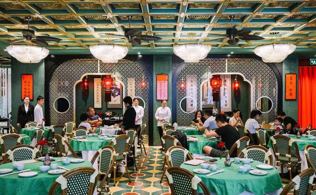 新国潮餐饮设计风靡上海,传统元素演绎现代美学-50