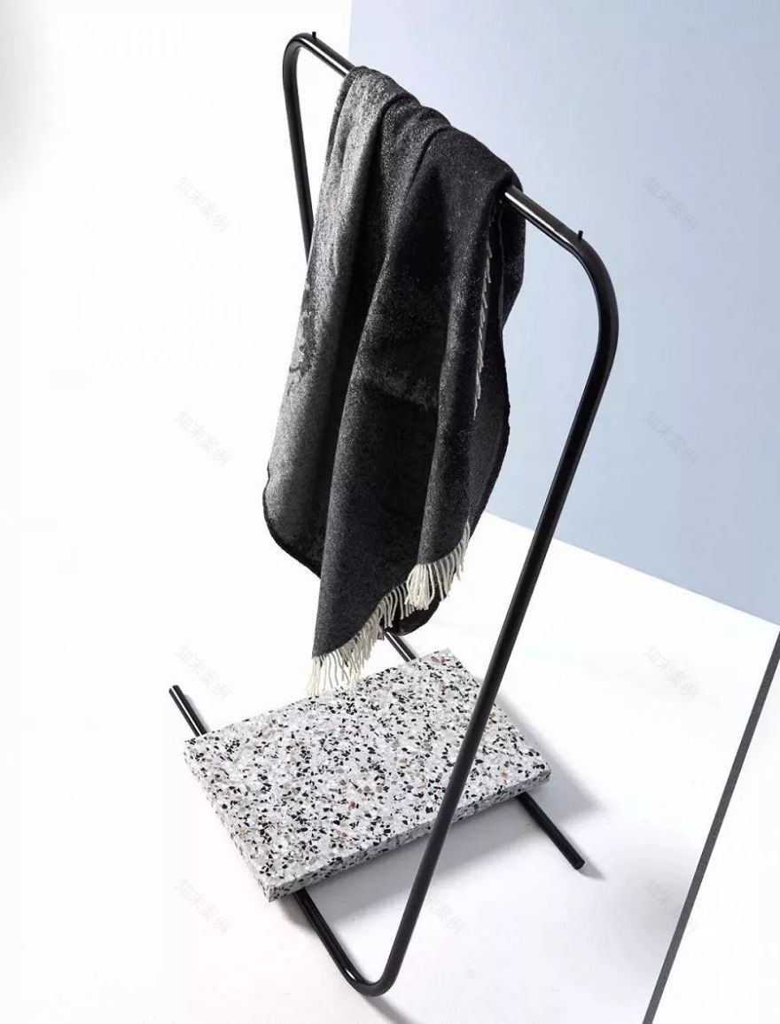 水磨石与黄铜 打造高级感家居-17