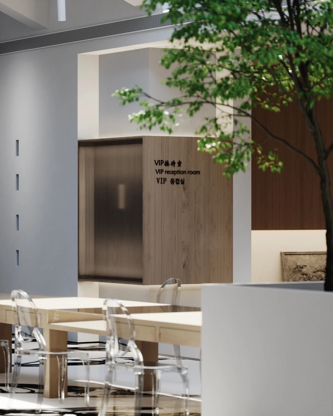 现代极简特色办公环境设计-19