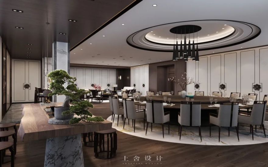 白河新中式会所丨上舍设计-22