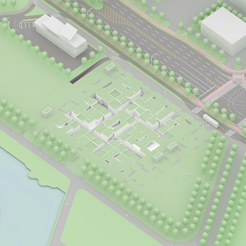 韩国松岛世界文字国家博物馆设计丨Hou de Sousa,Archotus的Craig Cook-2