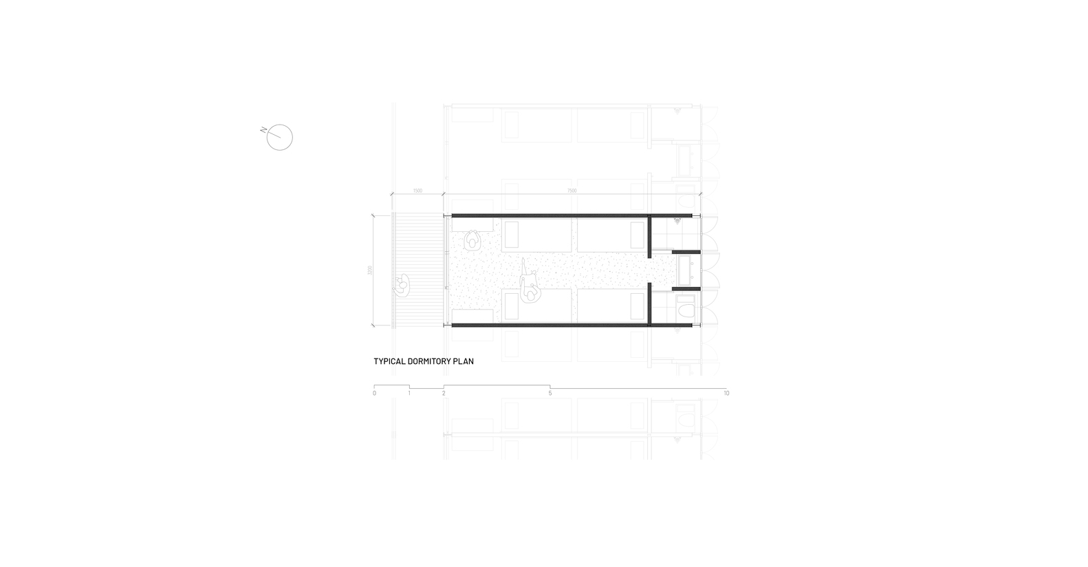 越南河马农场生物气候宿舍丨T3 ARCHITECTS-25