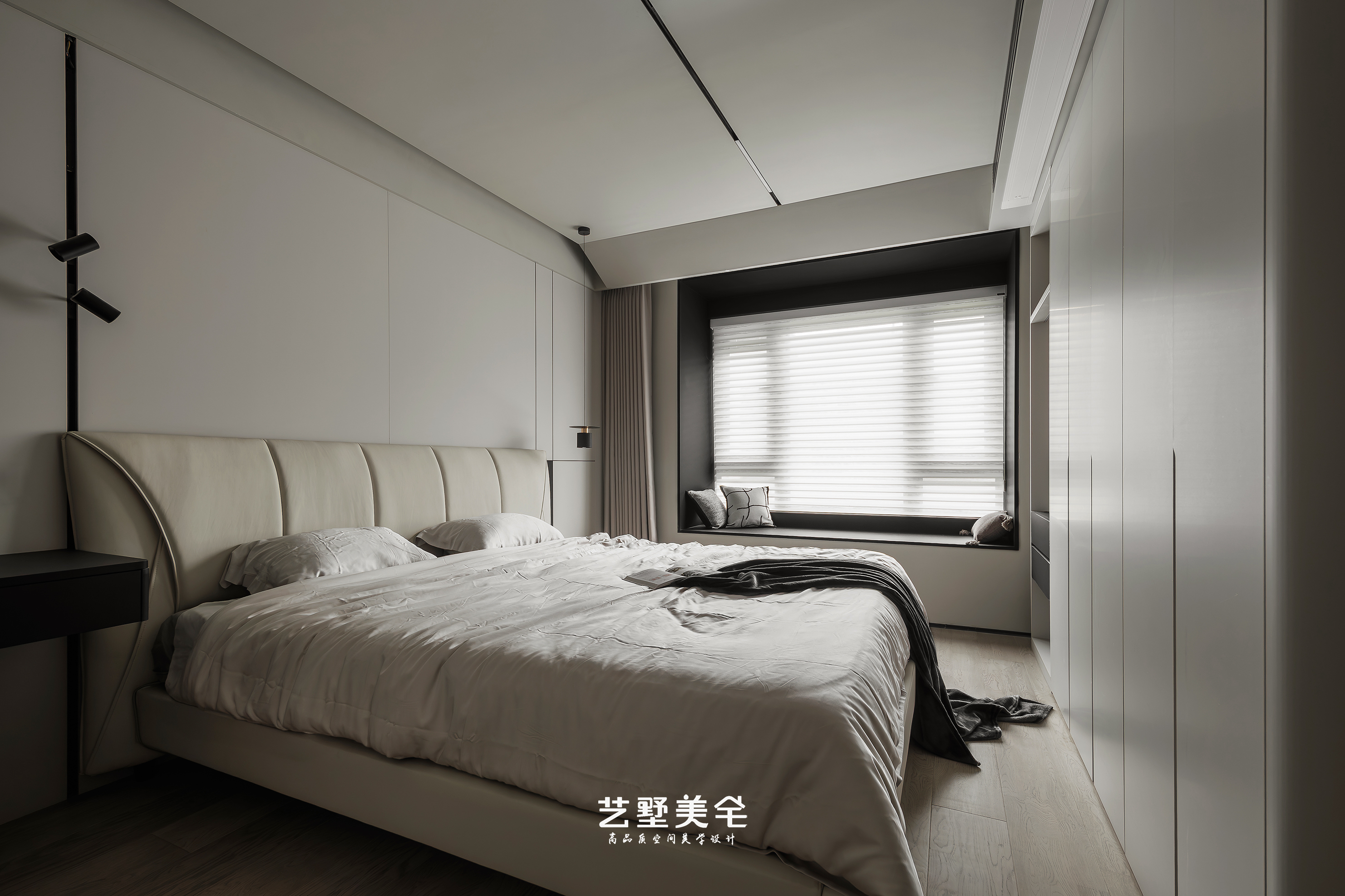 139㎡高级灰克制美学 现代高级感栖居丨中国合肥丨艺墅美宅设计-44