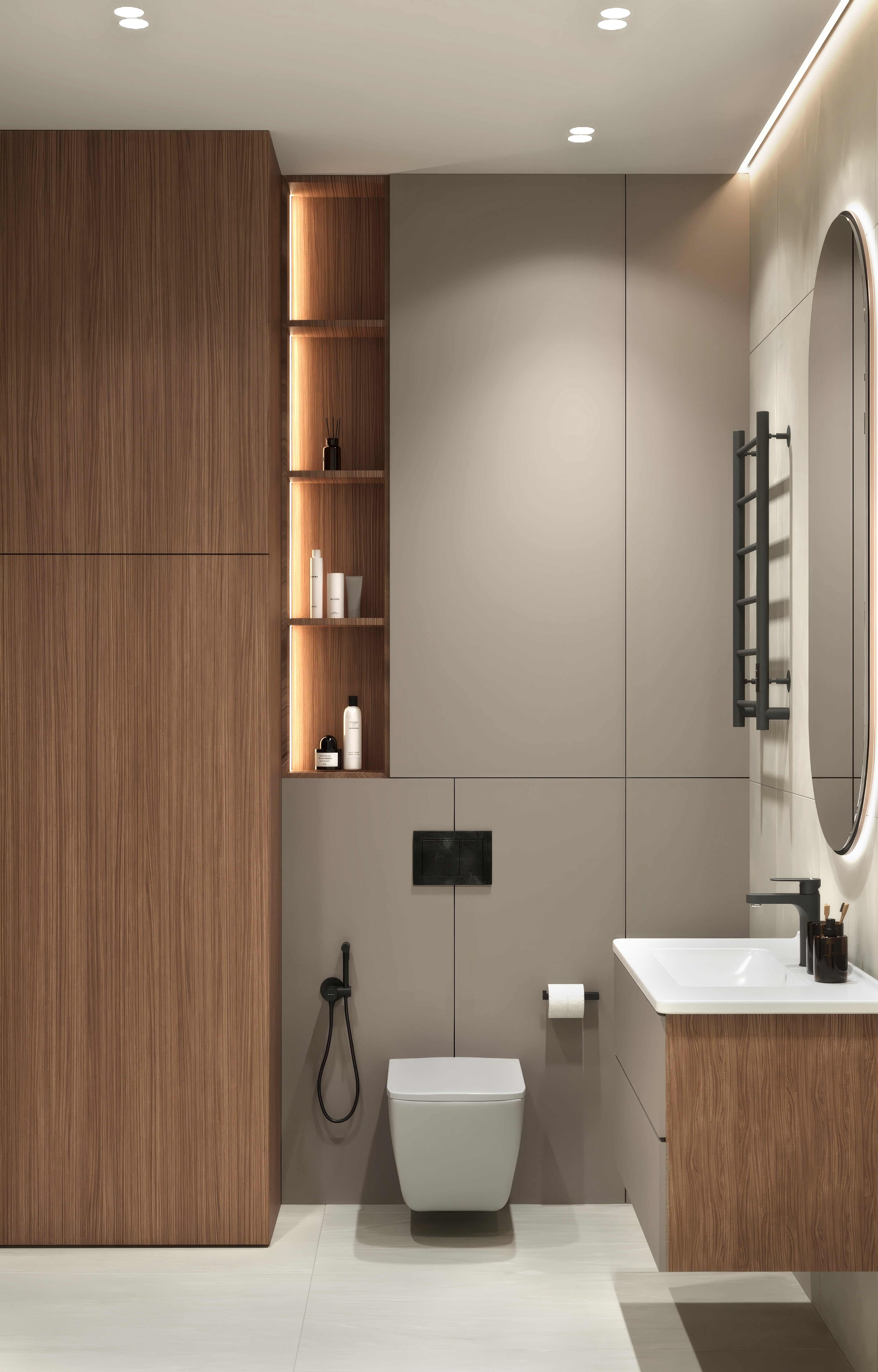 Двухкомнатная квартира 90 кв.м-11