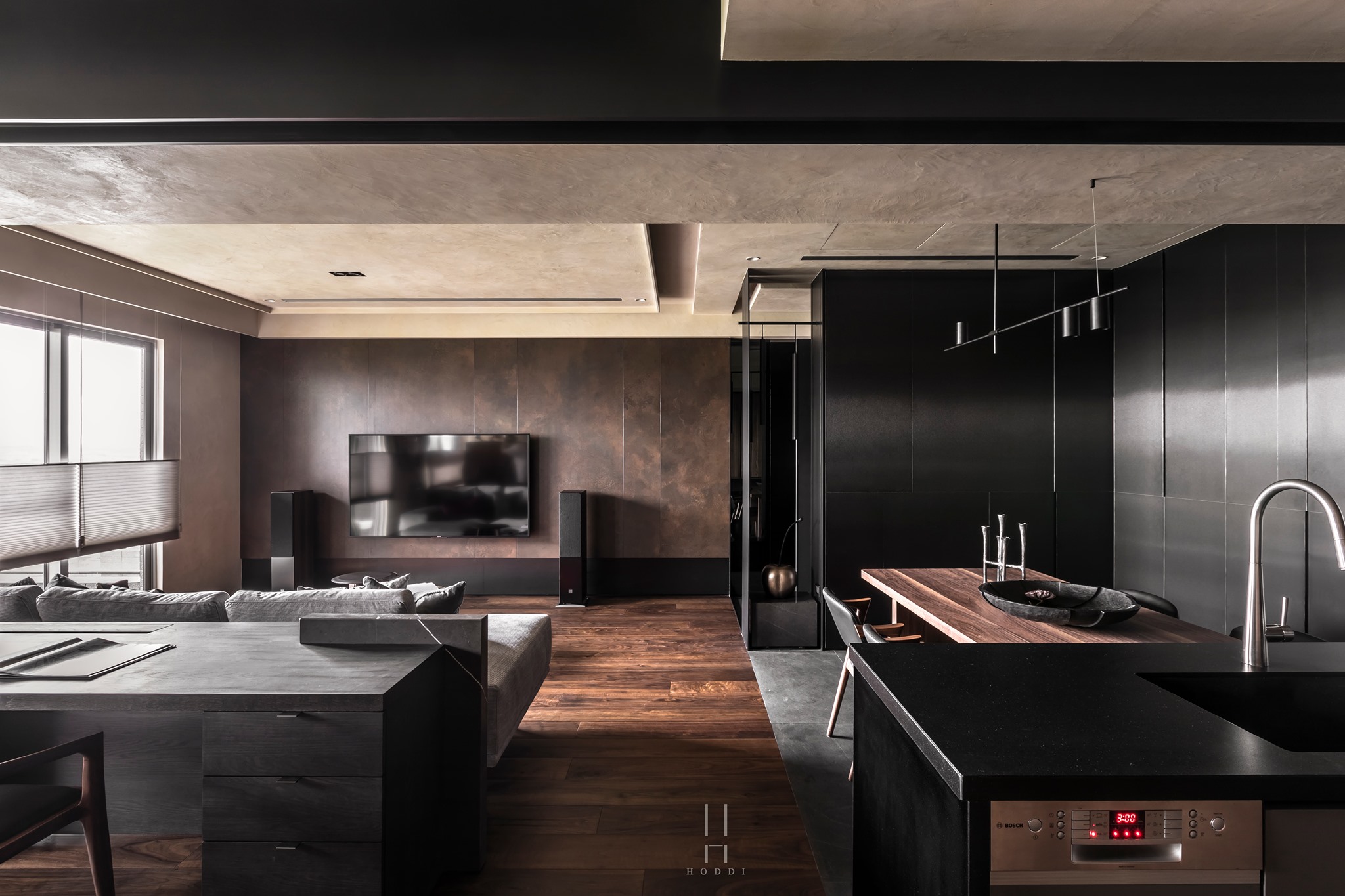 禾邸设计 | 复古书柜家具打造温润书香空间-19