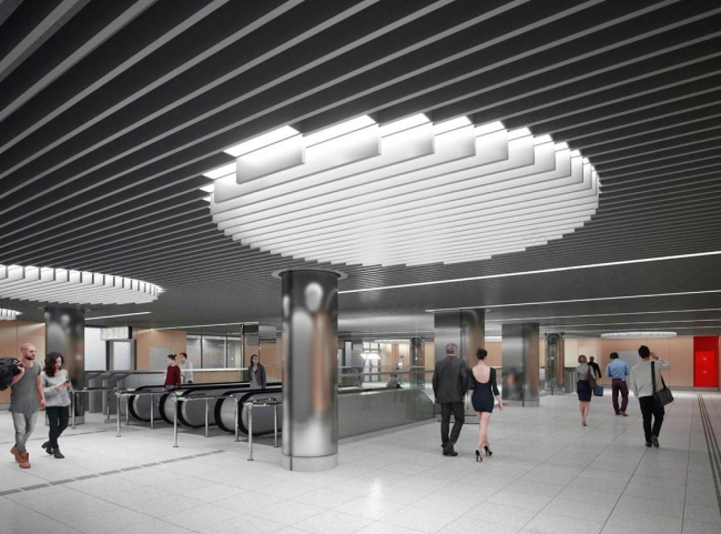 莫斯科地铁“Лианозово”站雕塑安置项目丨俄罗斯莫斯科丨Метрогипротранс公司-53