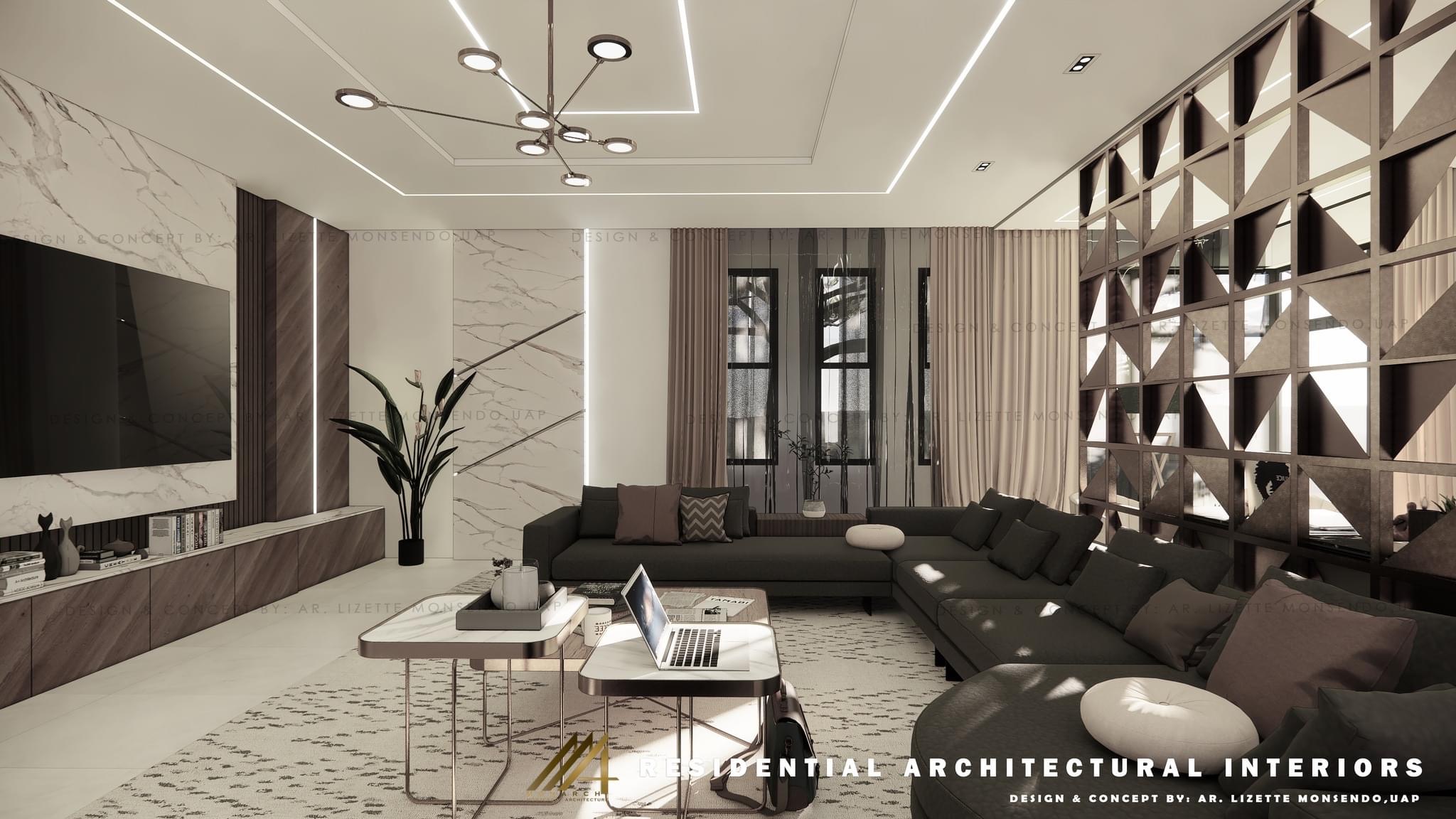 居住区域建筑内饰-17