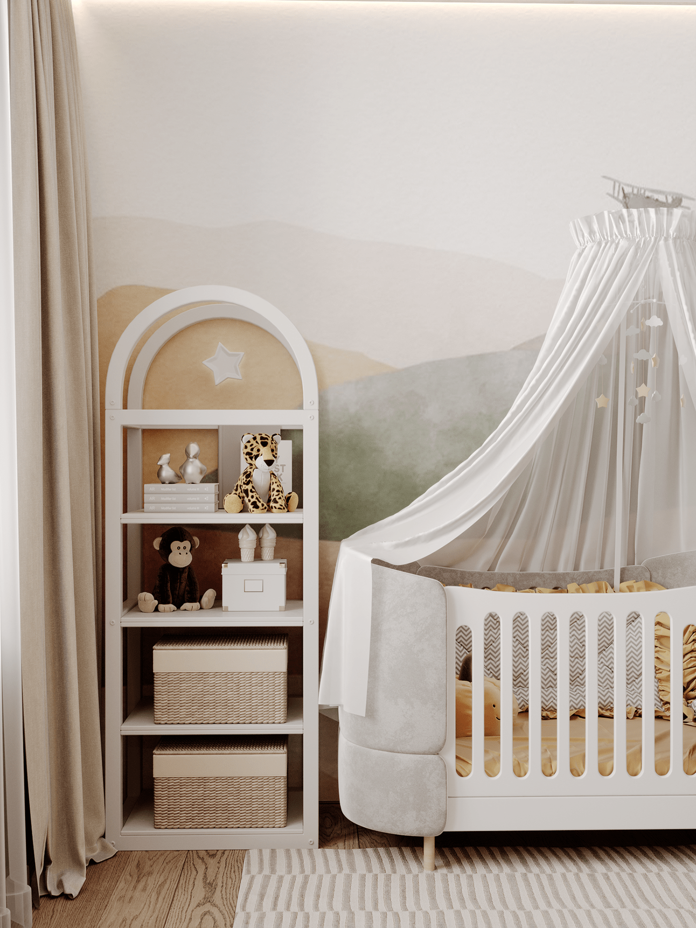 90平 开放式户型设计-30