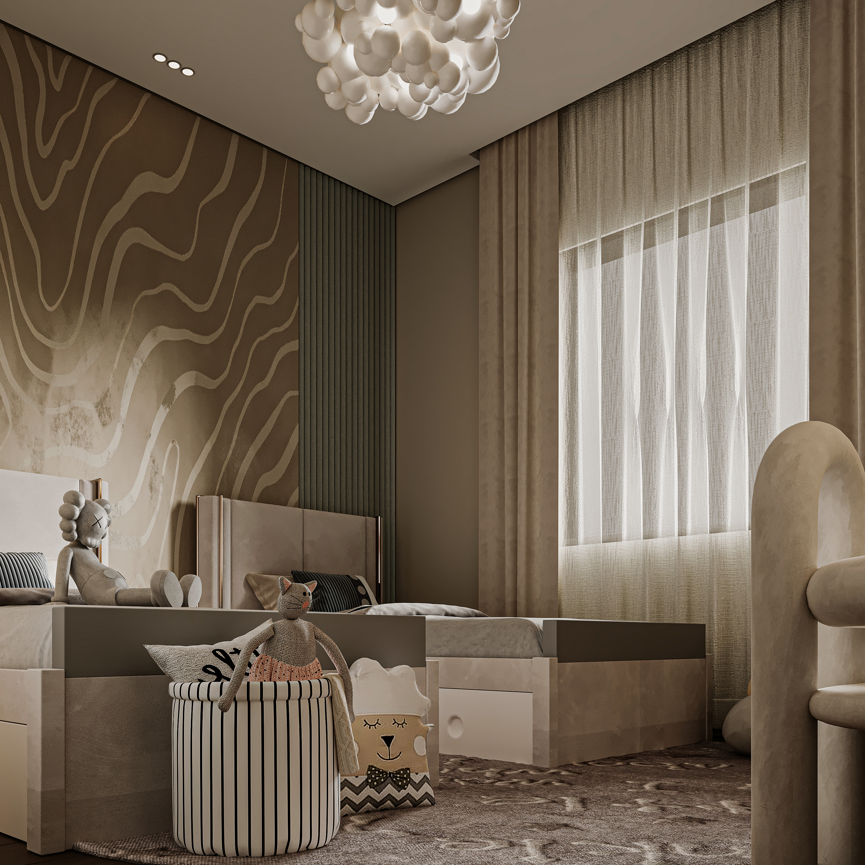 儿童房室内设计丨KT_DESIGN STUDIO-16