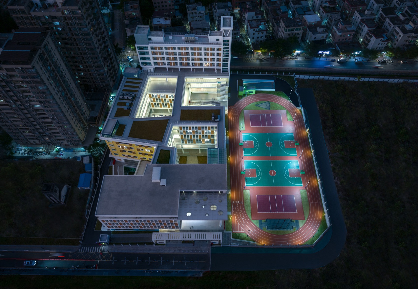 深圳市龙华区福城实验学校 / 深圳大学建筑设计研究院 “钟中+钟波涛”工作室-100