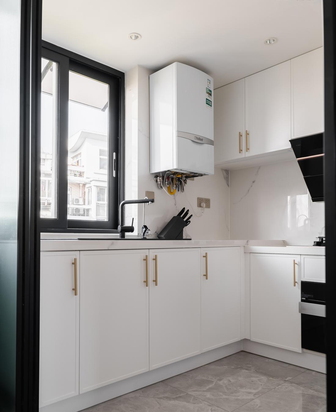 法式简约挑高复式大改造-40