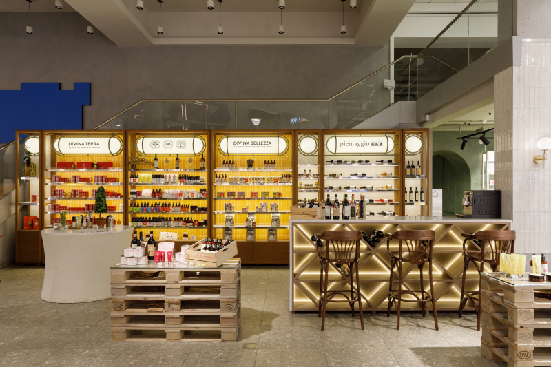 彼得堡百货商场里的RIV GOSH商店室内设计丨俄罗斯莫斯科丨Pergaev Bureau-36