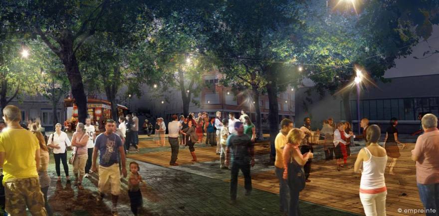 Place Casquette景观设计项目丨法国里尔丨Empreinte,bureau de paysages-26