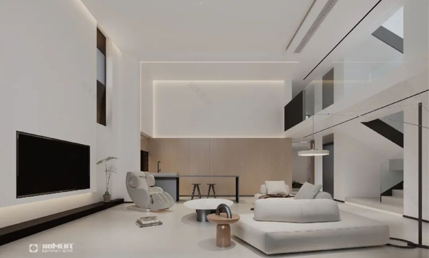 KD私宅|嘉景湾375㎡极简自然意远至清欢丨中国重庆丨KD室内设计事务所-24