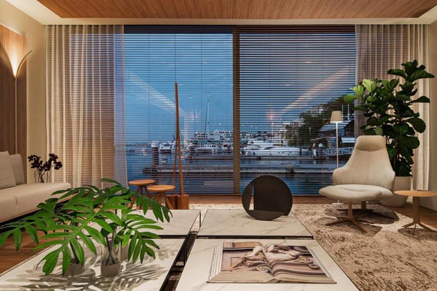 巴西海滨度假屋的现代与传统融合-22