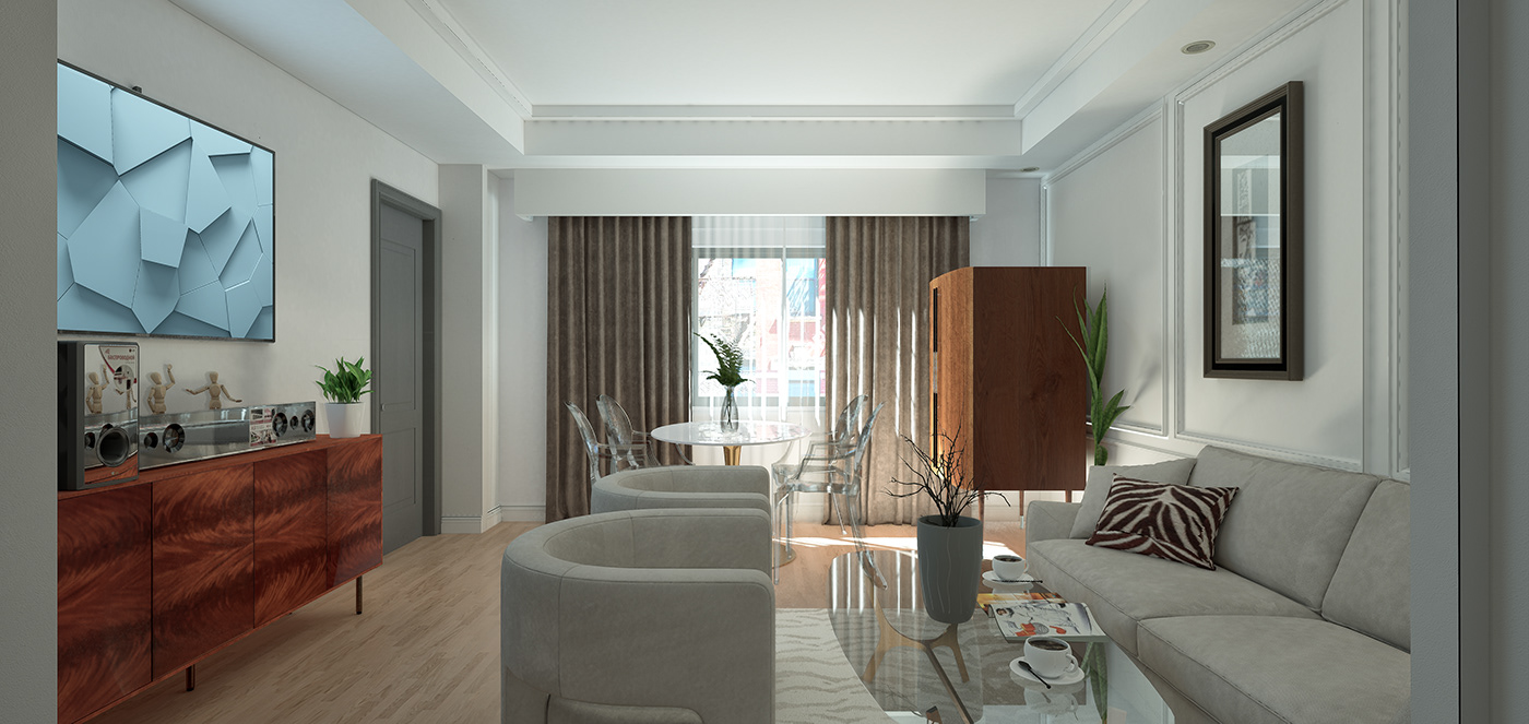 Modelado 3D de Diseños de Interiores Portafolio-8