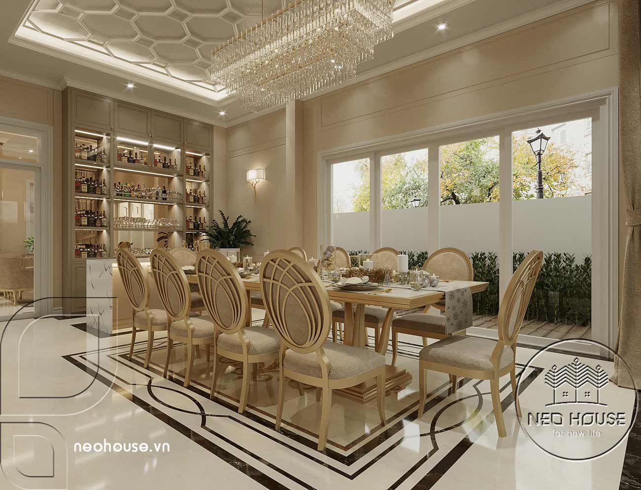 现代法式三层楼办公空间设计案例-24