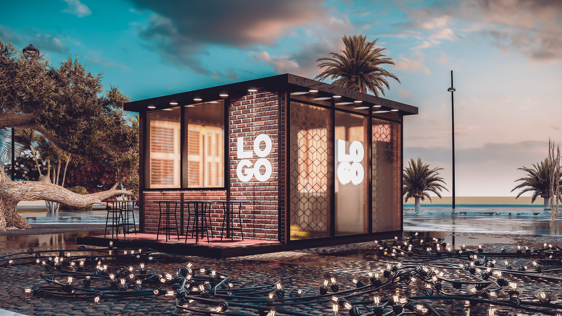 Cityscape Egypt Event | Booth Design, Cafe-1