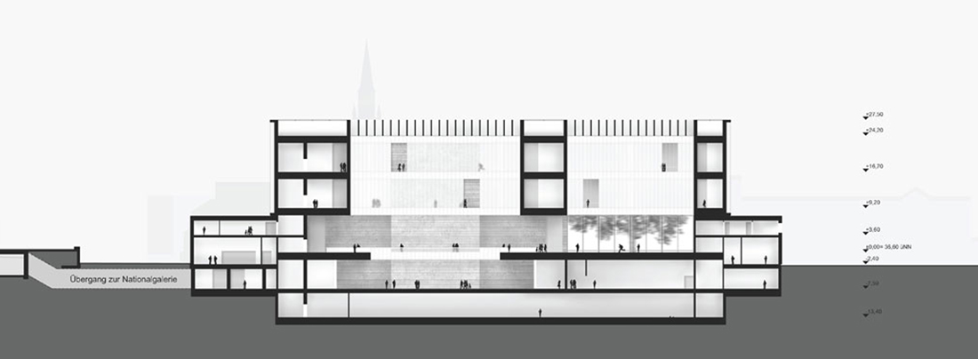 柏林现代艺术博物馆丨德国柏林丨Jan Kleihues与Johannes Kressner-15
