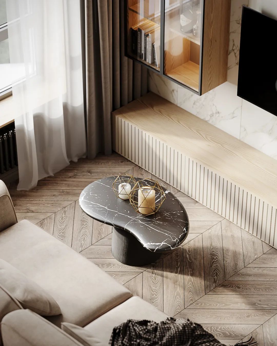 现代简约轻奢住宅丨BODES Studio-61