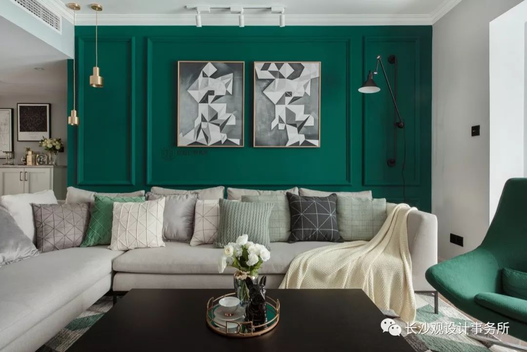 复古绿丝绒，摩登与怀旧共生-11