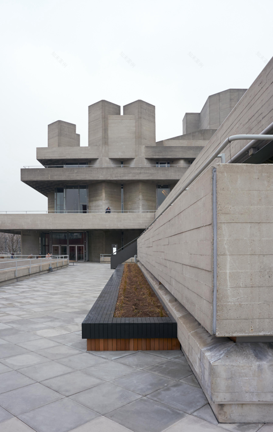 皇家国家剧院丨英国伦敦丨Denys Lasdun-14