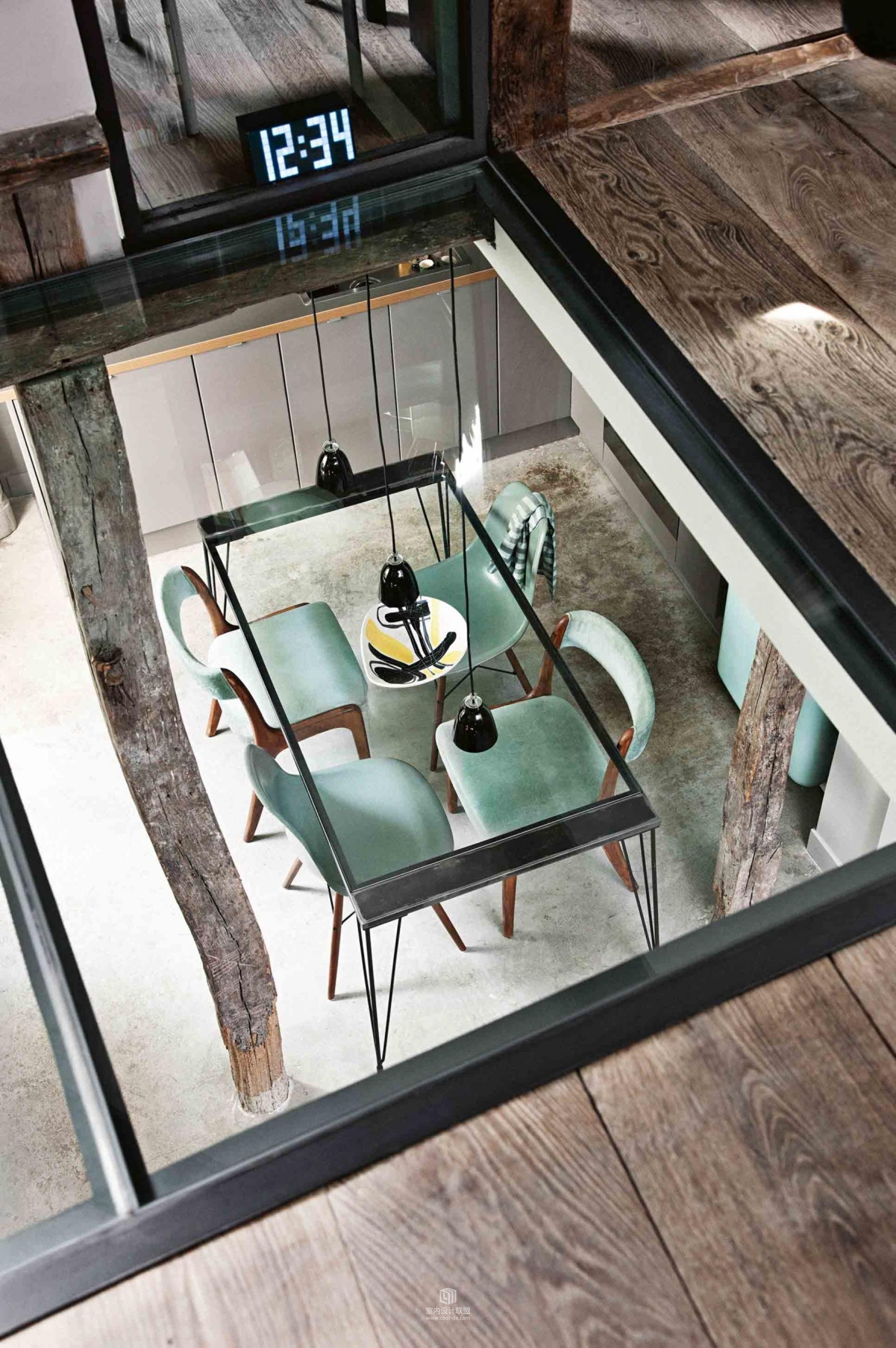 设计师夫妇黑色空间的戏法Isabelle、Matthieu-10