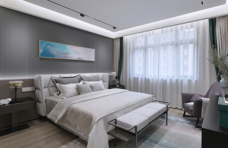 新疆乌鲁木齐·首府公馆A1户型样板房设计丨中国乌鲁木齐丨新疆室内设计联合汇“新设汇”-39