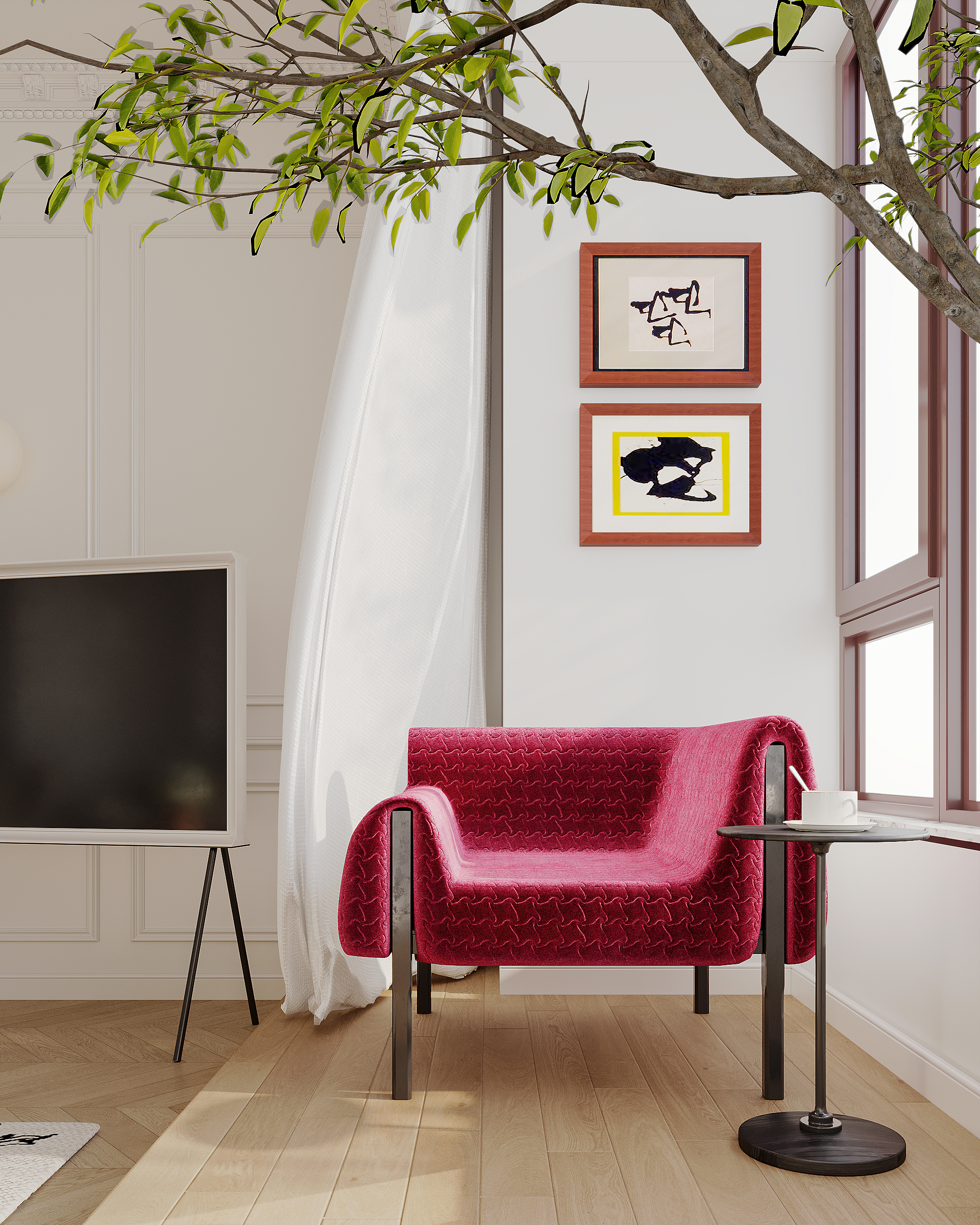 DEFIN DESIGN | 阳光汾河湾法式-10