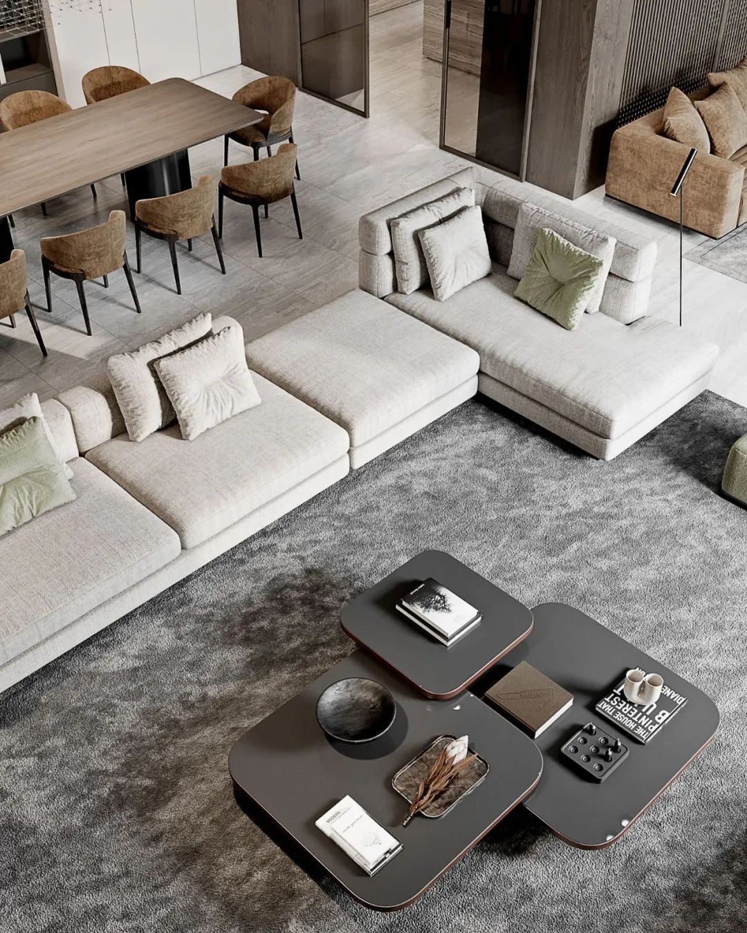 735㎡现代极简别墅设计丨LeQB Architects-21