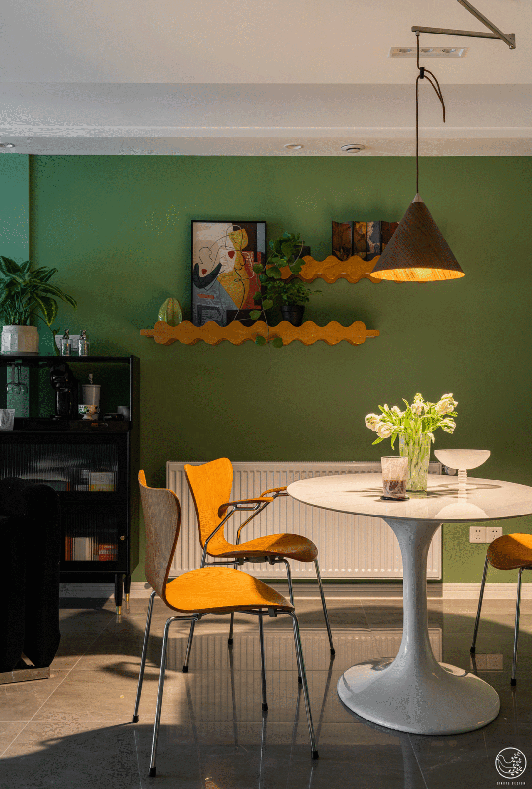 复古风格的精装房软装改造丨中国成都丨设计师王司囡-21