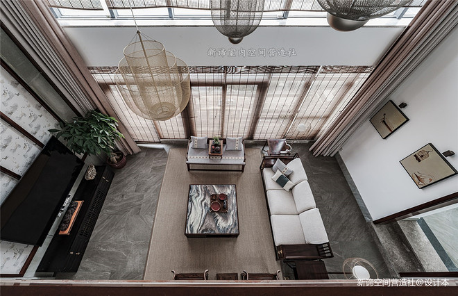 复式268平米装修案例·效果图  隐于市丨新谛室内空间营造社-17