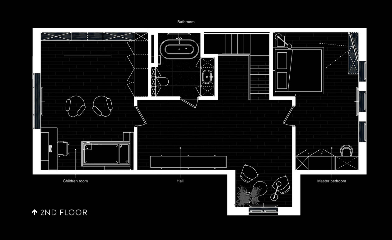 167㎡原木色系室内设计-15