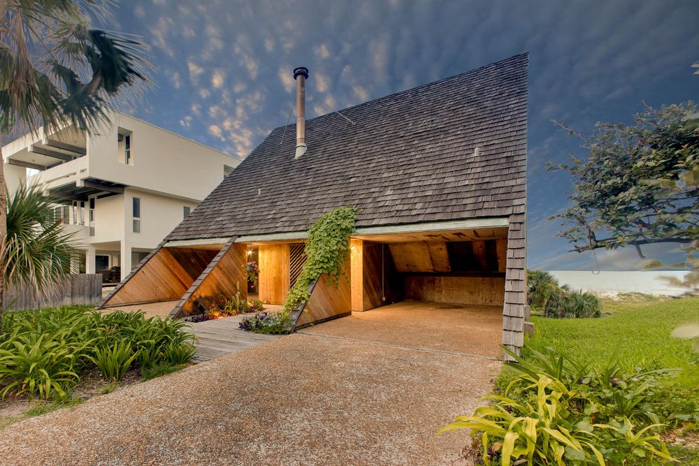 佛罗里达海滩别墅 | 摩根的现代木质空间-53