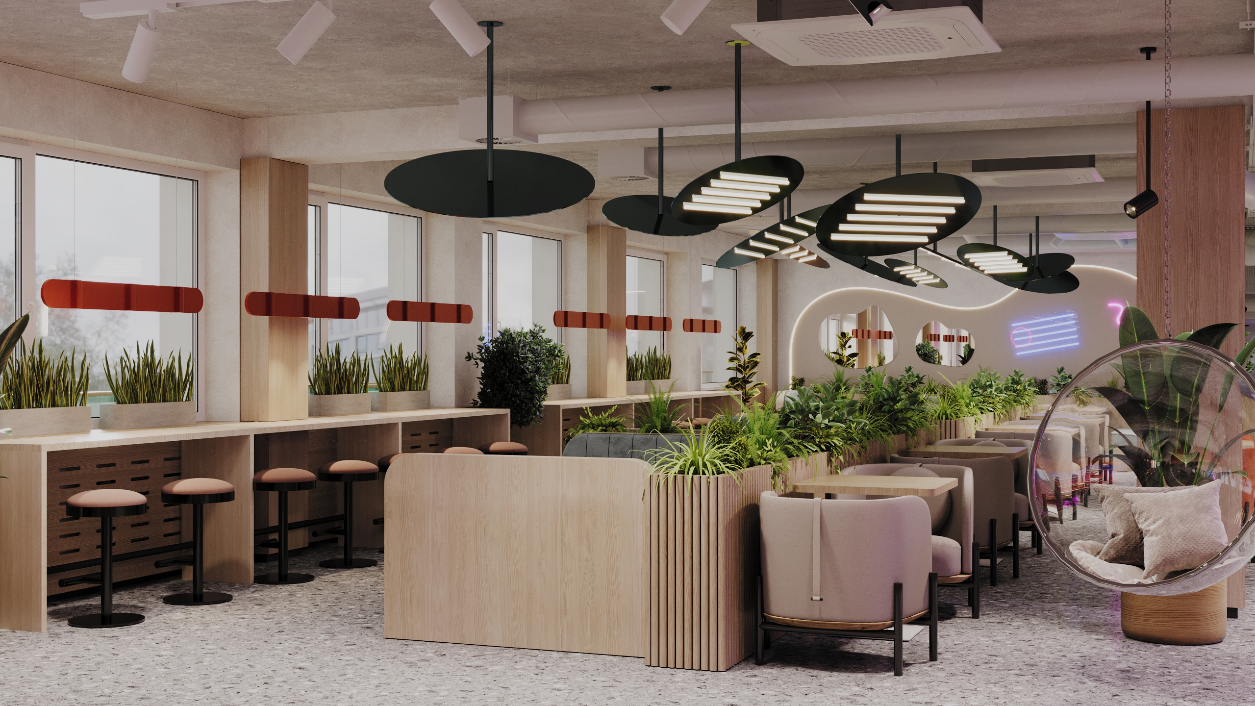 员工食堂丨乌克兰基辅丨Yaroslav Kaluzhniy-11