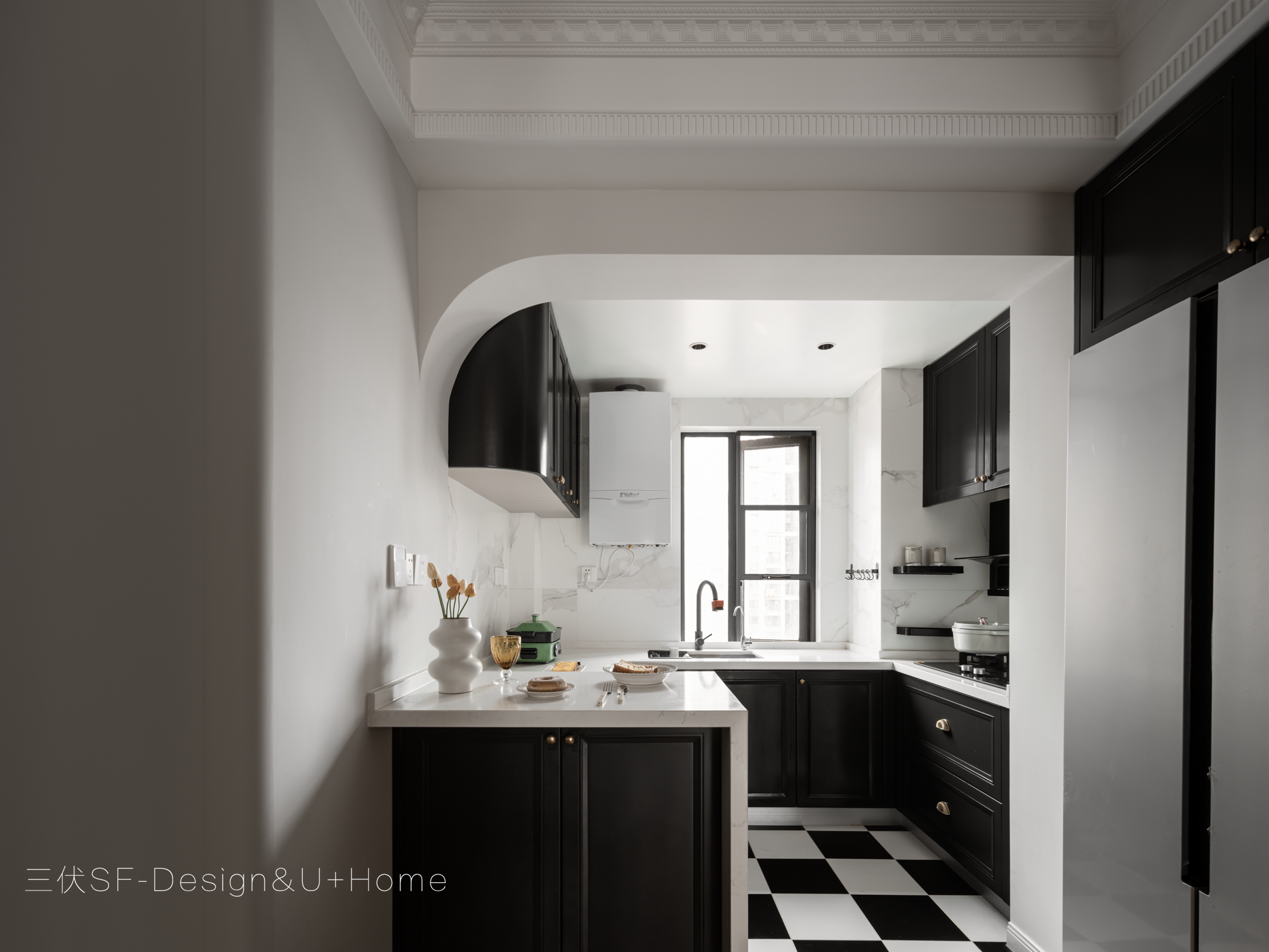 简约与浪漫共融的法式复古住宅-36