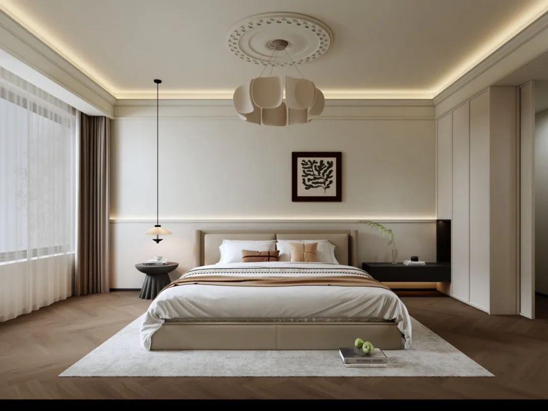 江山印 150㎡法式风住宅丨中国湖南丨纵向·空间设计-20