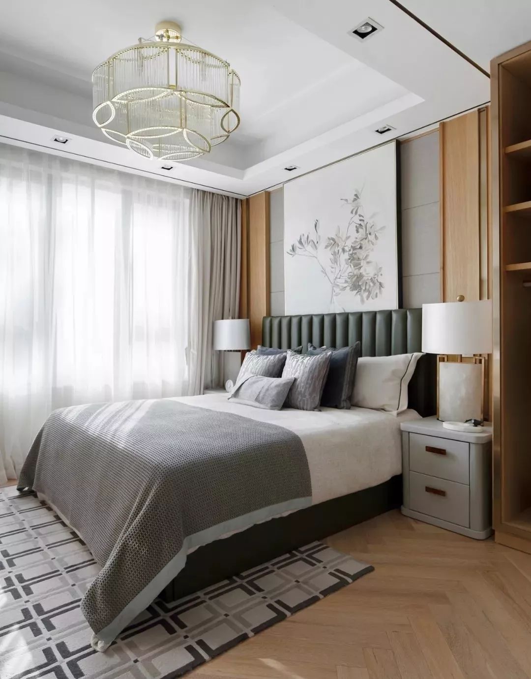 大唐阳光城·翡丽公馆 | 现代轻奢风格的三户型住宅设计-50