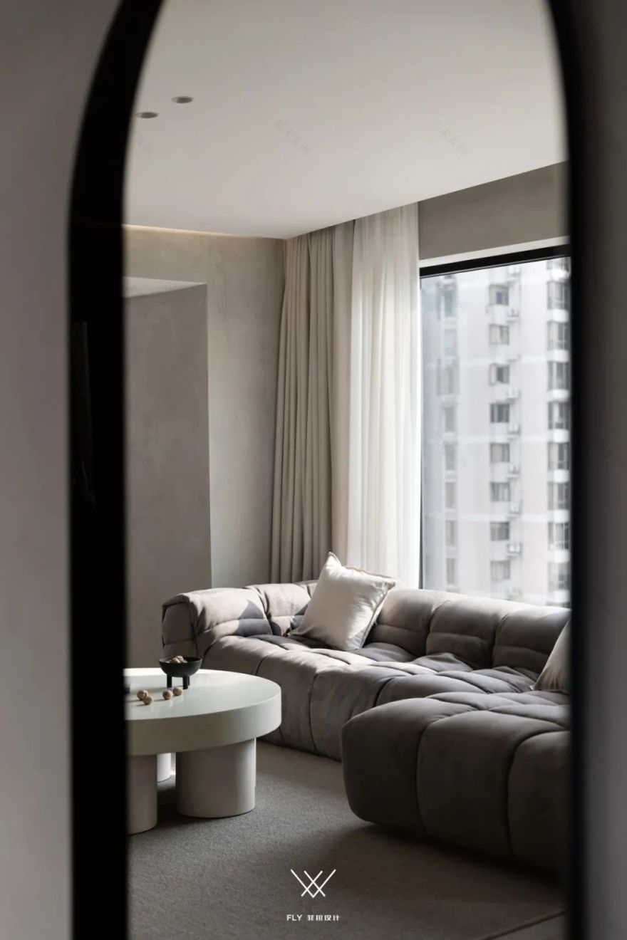 杭州蓝色霞湾 125㎡三室两厅设计丨中国杭州丨菲拉设计-25