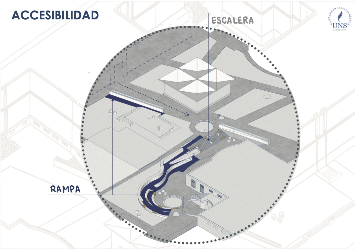 Propuesta patio central + sala de estudio UNS 校园广场-11