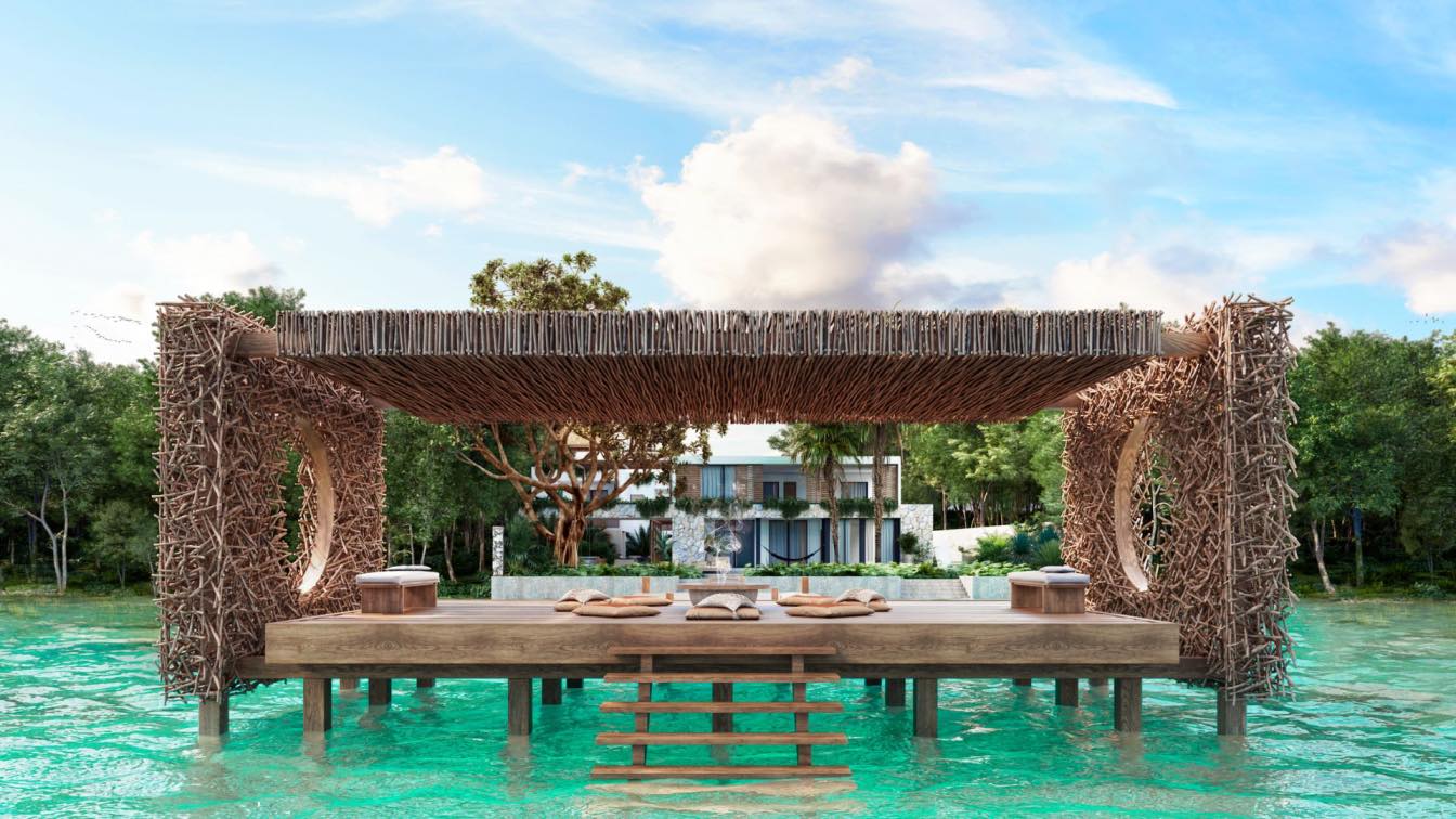 Bacalar 悬浮避难所码头丨墨西哥-0