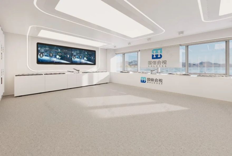 LKDESIGN丨国信会视集团办公空间设计案例-68