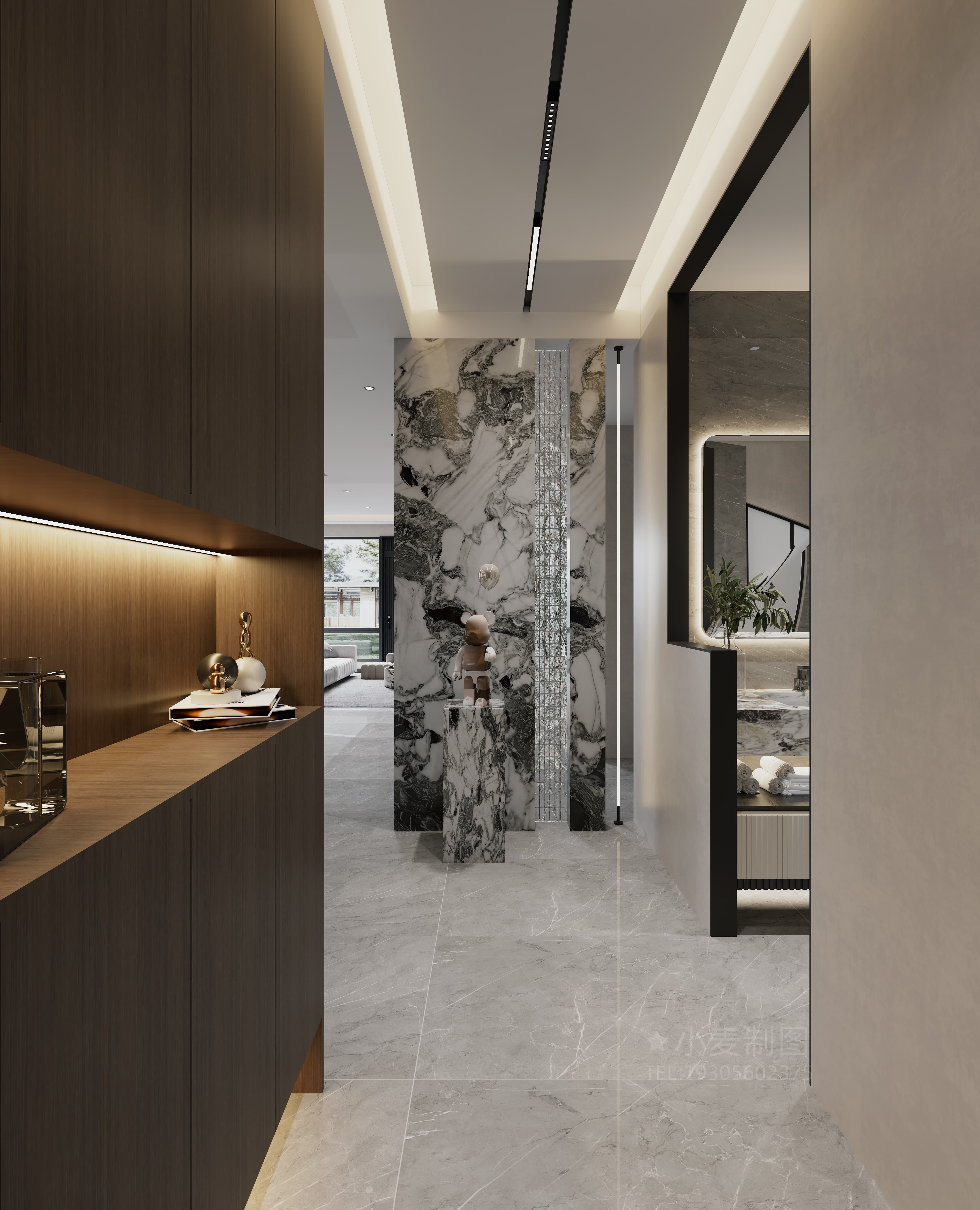 会中别墅丨现代风格案例赏析-9