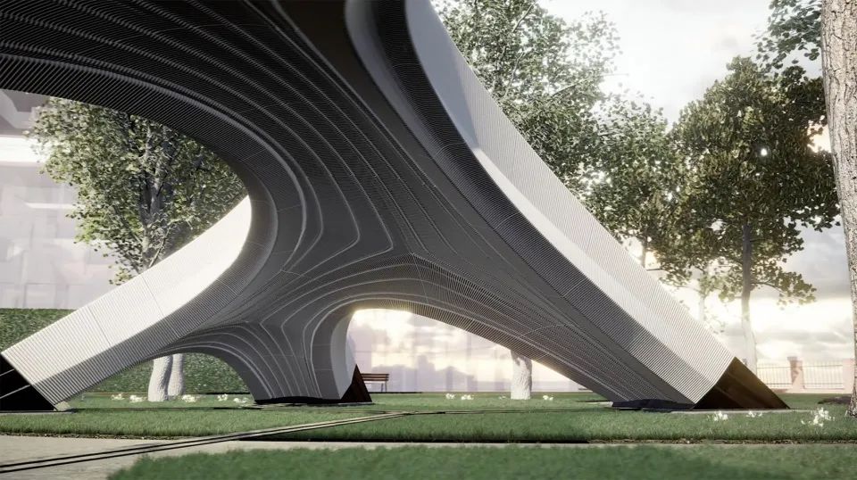 Striatus 3D 打印混凝土拱桥丨意大利丨扎哈·哈迪德建筑事务所-19