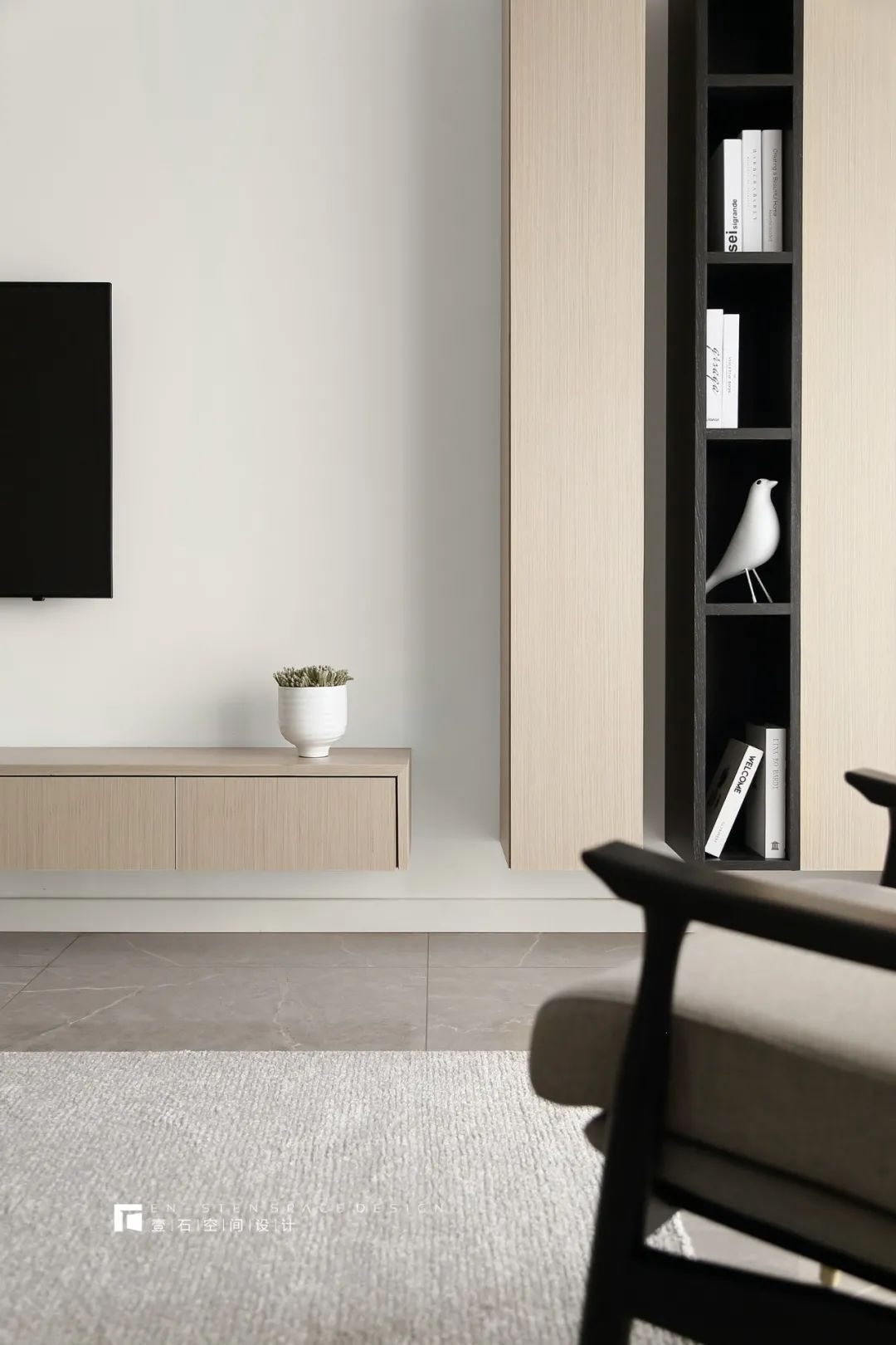 清颜 | 壹石设计打造素雅又不失热情的家居空间-17