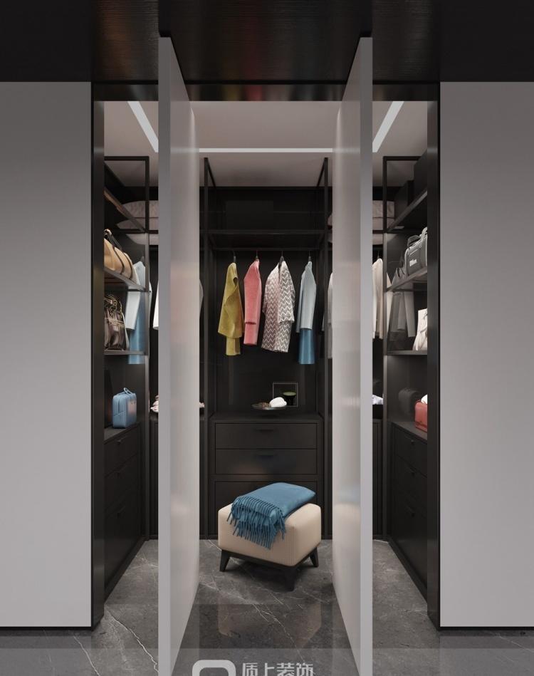 佛山 200㎡复式时光 | 湛蓝托红,实用轻奢-14