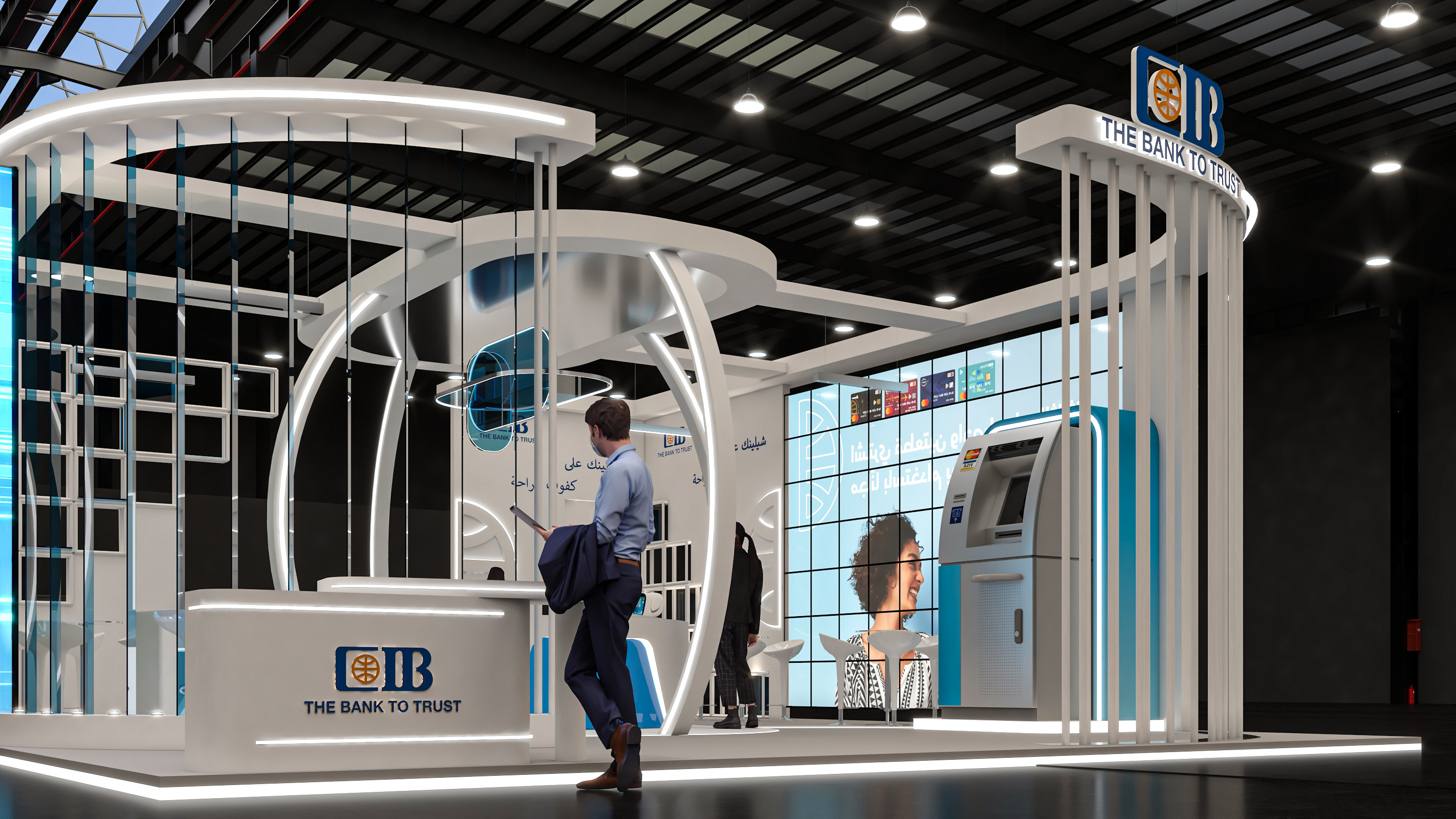 2023 年信息通信技术国际商展展位设计-16