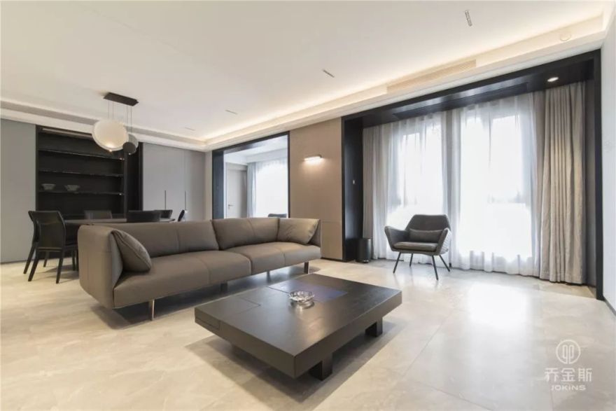 乔金斯打造现代极简顶层复式,演绎生活美学-14