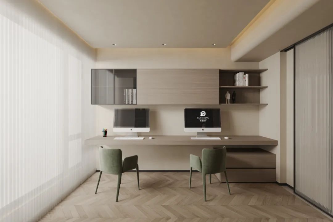 红树湾 200 方,灰褐极简主义家居空间丨龙庭设计-25